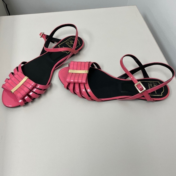 Roger Vivier Pink Sandals - Picture 4 of 14